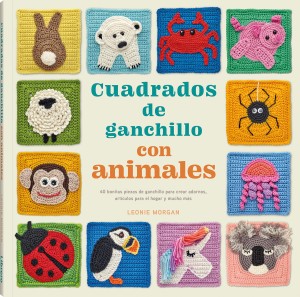 Cuadrados de ganchillo con animales