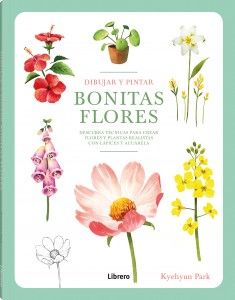 Dibujar y pintar bonitas flores